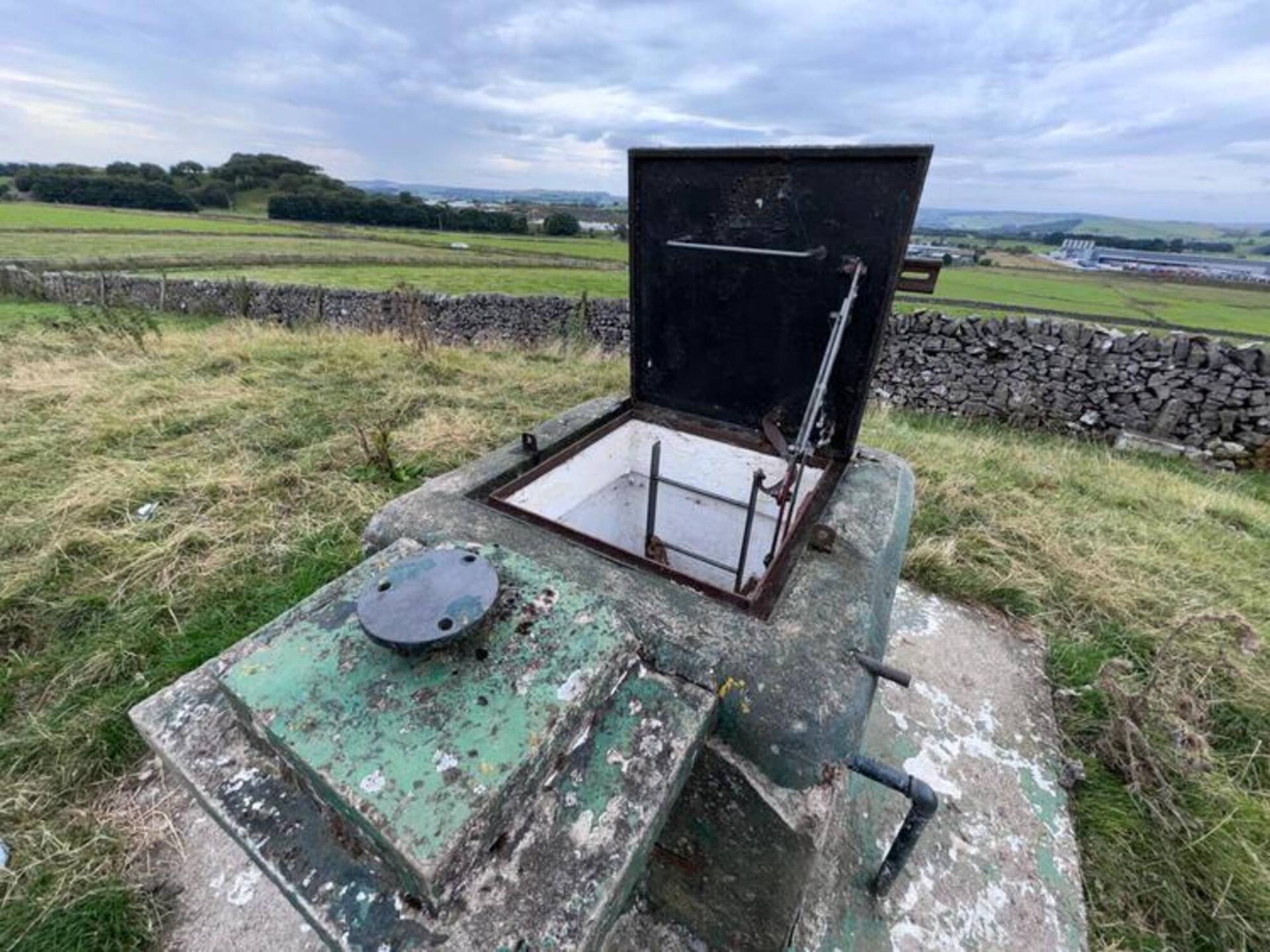 Nuclear bunker on market for just £15,000… but it's only big enough for three people