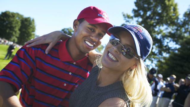 USA, Ryder Cup, Tiger Woods and Elin Nordegren