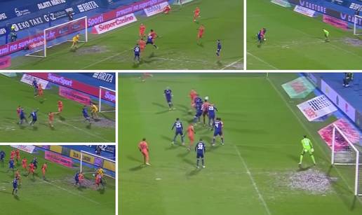 VIDEO Osijek treći put u sezoni svladao Dinamo. Aut bio koban za 'modre', ispromašivali su se