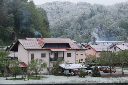 FOTO Lepe ti je Zagorje - bijele! Stigao snijeg i naglo zahlađenje