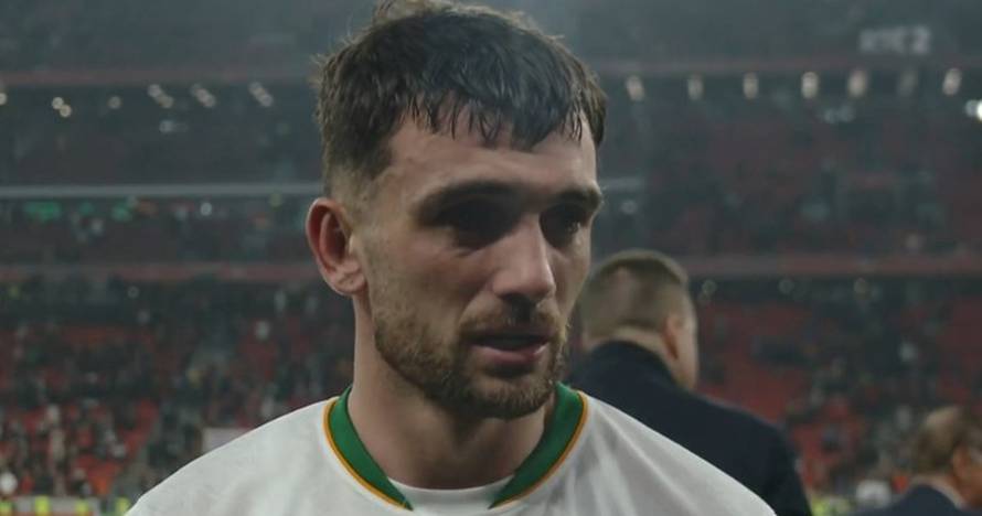 VIDEO Irski junak rasplakao se tijekom izjava: 'Trenutno sam jako emotivan, ovo je bajka'