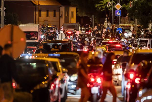 Sinj: Prometni kolaps nakon koncerta