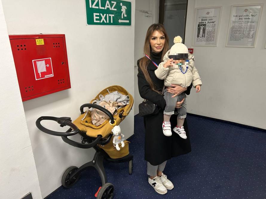 Laszla Kleinheislera na tribine su došli podržati supruga i sin