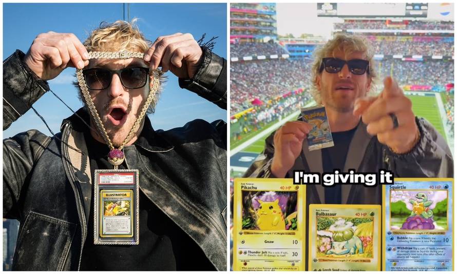 Logan Paul prodao rijetku Pokémon kartu za 16,5 milijuna dolara! Zna se i tko je iskeširao