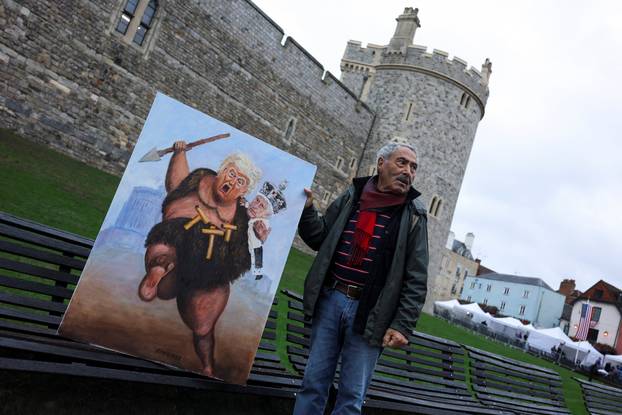 U.S. President Trump's state visit to Britain