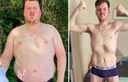 Težio je 168 kg i u devet mjeseci izgubio je 76 kg: 'Zbog debljine se nisam mogao igrati sa sinom'
