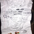 Curica (6) napisala Djedu Mrazu pismo s hrpom skupih želja pa dodala: Oprosti. Volim te!