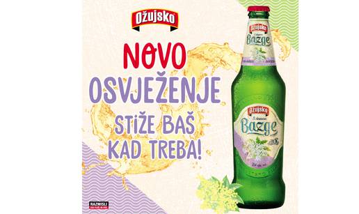 Iz Žuje nam dolazi novo cvjetno osvježenje: okus bazge