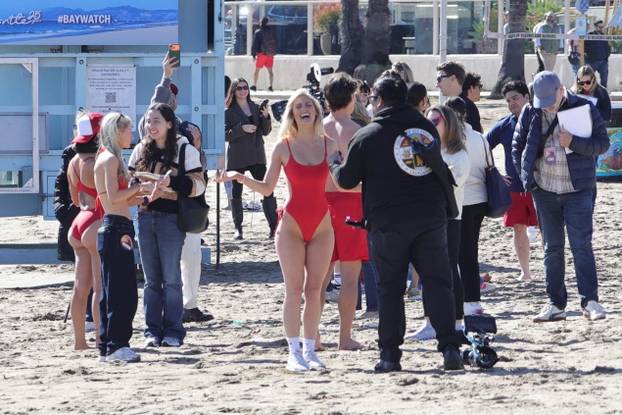 Thousands show up for the 'Baywatch' casting event in Marina del Rey!