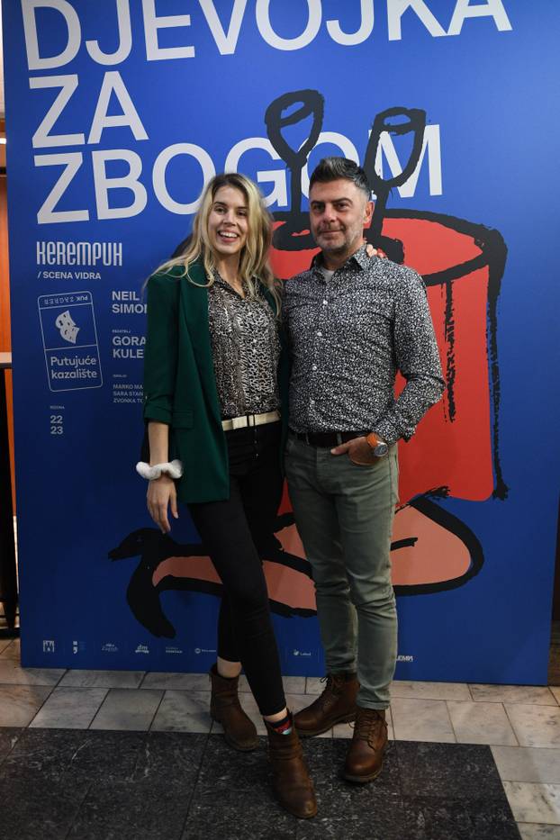 Zagreb: Poznati na premijeri predstave "Djevojka za zbogom"