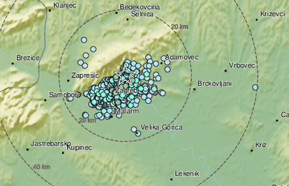 Hrvati zatrpali EMSC reakcijama nakon potresa: 'Evo ga opet!', 'Snažan udarac kao eksplozija'