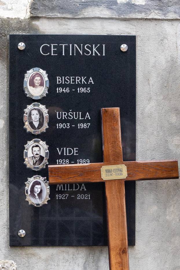 Rovinj: Pogreb Mirka Cetinskog
