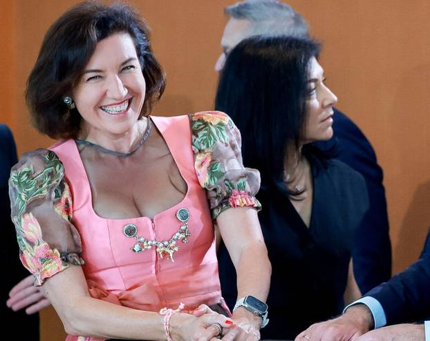 Weekly cabinet meeting at the Chancellery in Berlin