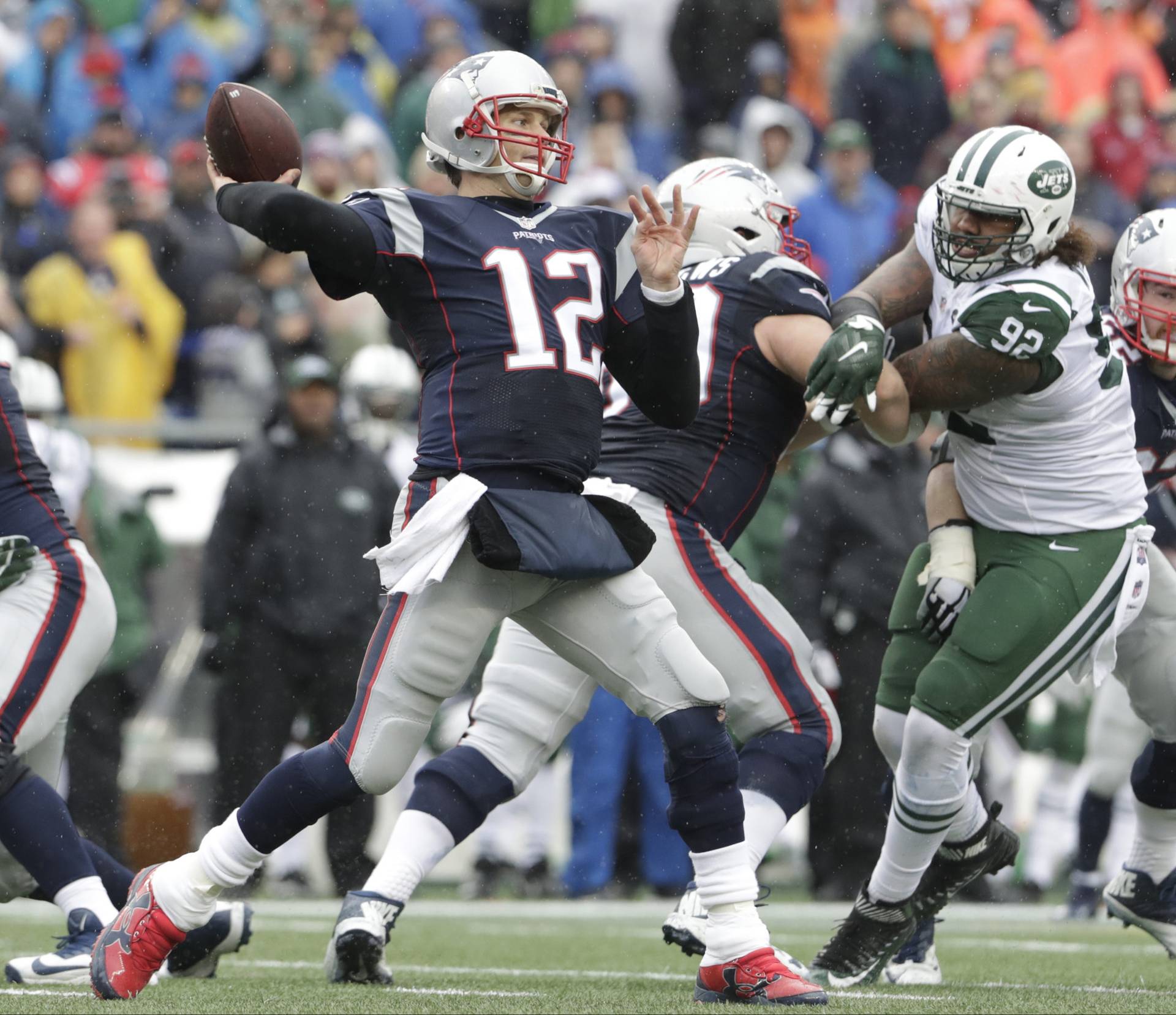 NFL: New York Jets at New England Patriots