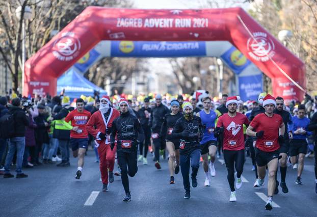 Zagreb: Startao Zagreb Advent Run 2021