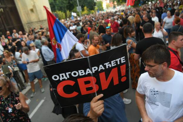 Valjevo: Poziv na veliki prosvijed "Srbija se umiriti ne može" 