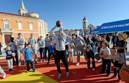 Decathlon nudi basket pun popusta na otvorenju u Zadru