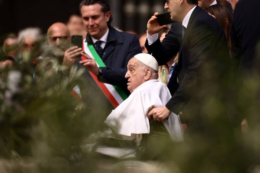 Palm Sunday Mass in St. Peter's Square at the Vatican