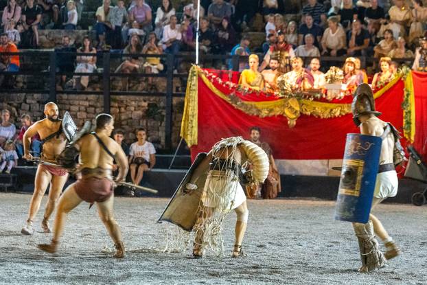 Borbe gladijatora u pulskoj Areni
