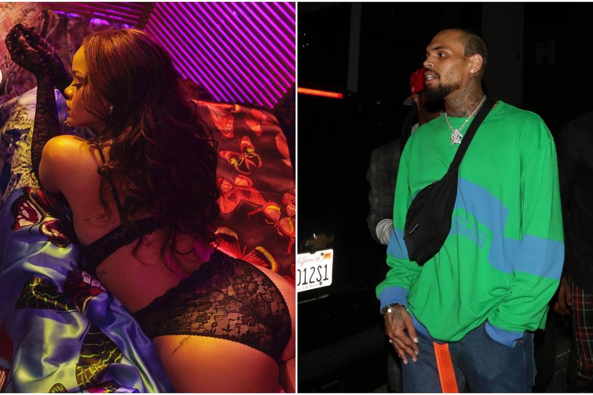 Rihanna pokazala pozadinu, a Chris joj udijelio komplimente