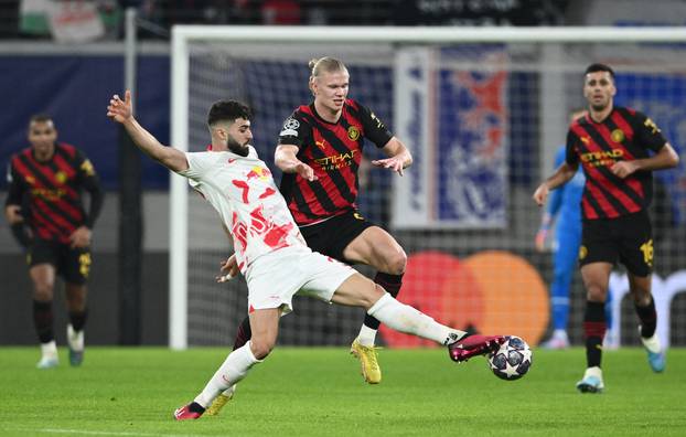 Champions League - Round of 16 First Leg - RB Leipzig v Manchester City