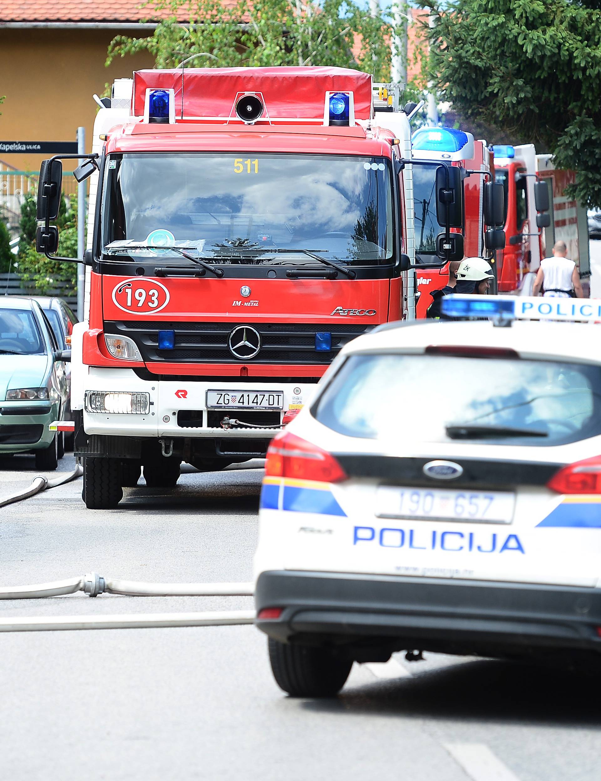 Zagreb: U Dubravi planula obiteljska kuÄa