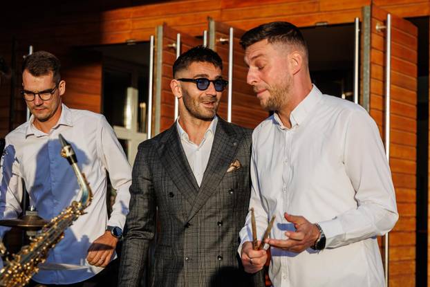 Split: Marko i Iris Livaja na vjenčanju Ivone i Anthonyja Kalika