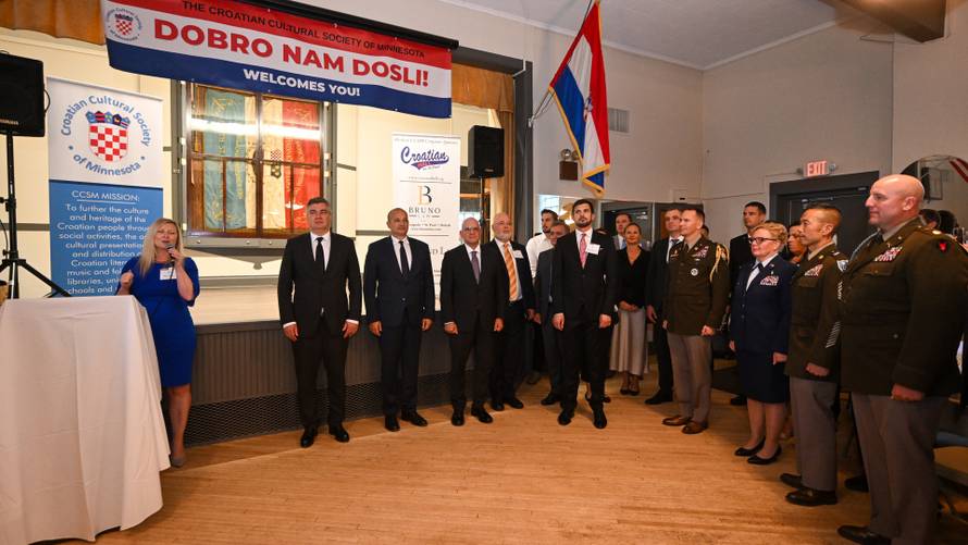 FOTO Milanović Hrvatima u Minnesoti: Potrebna nam je jasna vizija i prilagodba izazovima