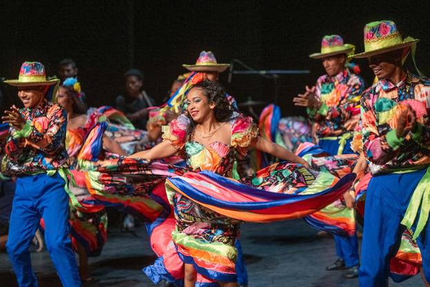 Zagreb: Nastup folklornih skupina u sklopu Međunarodne smotre folklora 