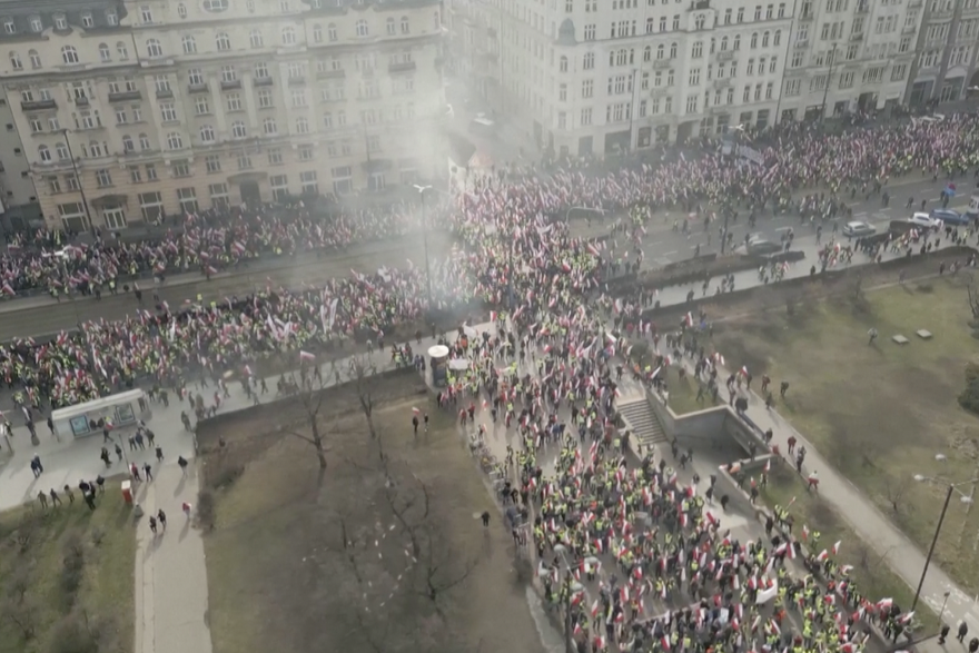 Prosvjed poljoprivrednika u Poljskoj