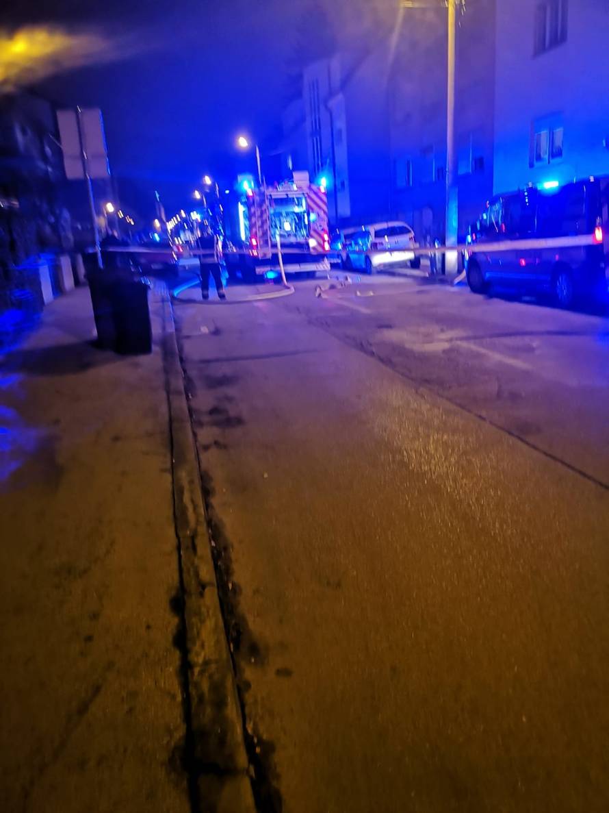 Požar u stanu kod Maksimira: 'Čula se jaka eksplozija, odmah sam istrčao van u panici'