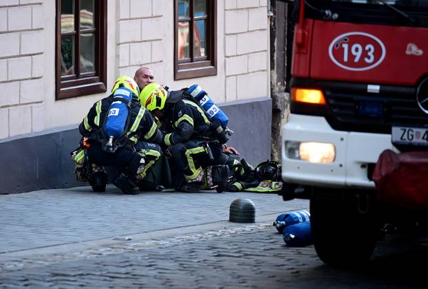 Zagreb: Požar u Mesničkoj ulici