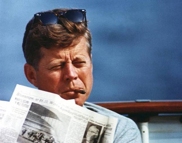 FILE PHOTO: President John F. Kennedy in an undated photograph courtesy of the John F. Kennedy Presidential Library and Museum