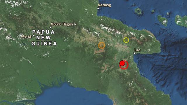 Papuu Novu Gvineju pogodio je potres magnitude 7,2 Richtera