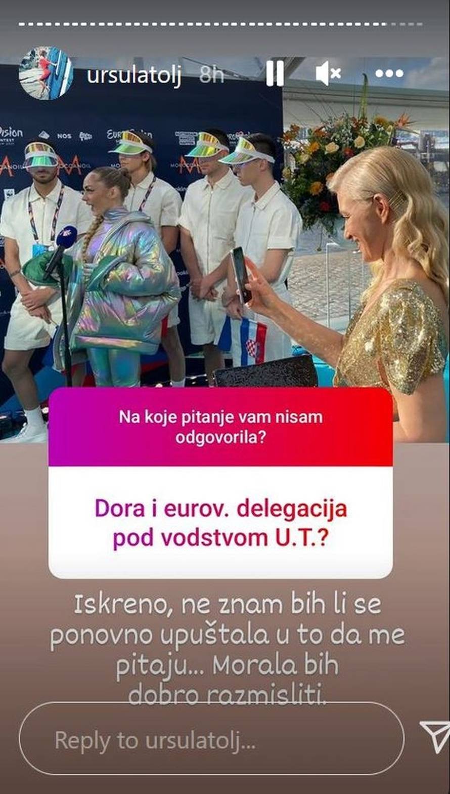 Uršula iskreno nakon smjene s mjesta šefice Dore: 'Ne znam bih li se ponovno upuštala u to'