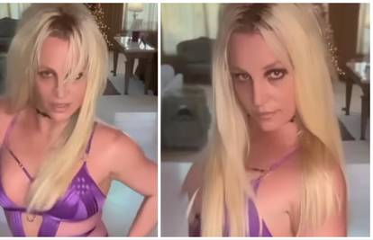 Britney Spears ponovno pleše: Ovoga puta bez noža. Oskudni kostim je naglasio vitku liniju