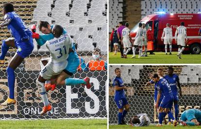 Teški nokaut u Portugalu: Hitna odvela Nanua, golman domaćih ga s obje ruke pogodio u glavu!