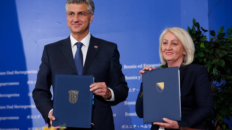 Plenković i Krišto su potpisali sporazum o granicama: Lakši 