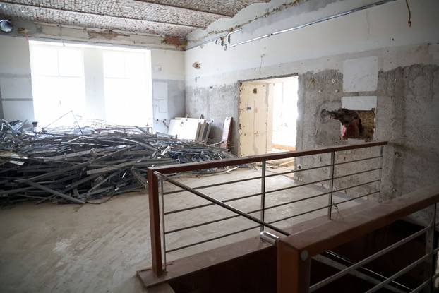 Pogledajte kako iznutra izgleda zgrada Sabora na Markovom trgu koja se obnavlja