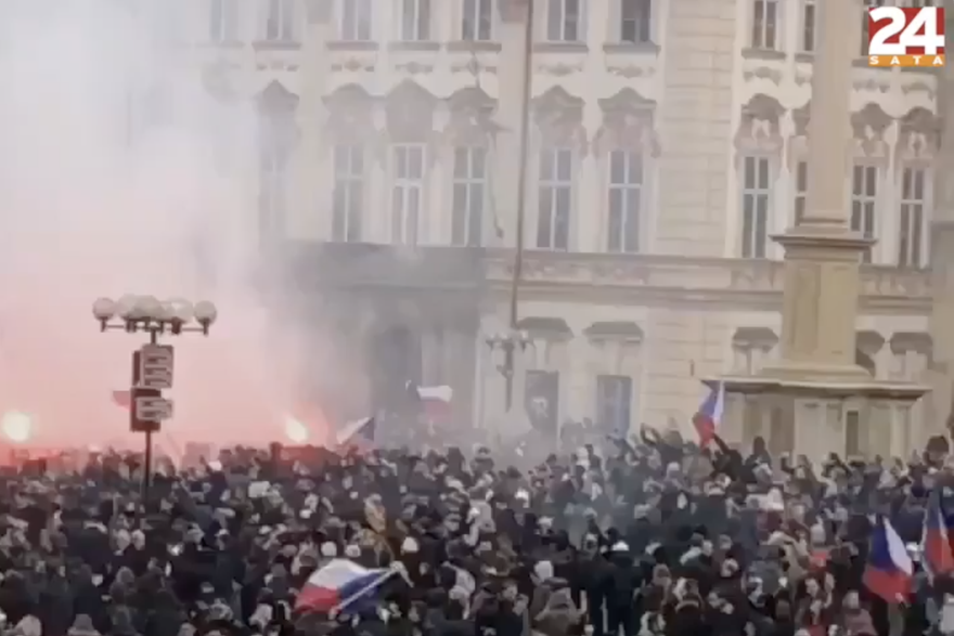 Prosvjedi u Češkoj