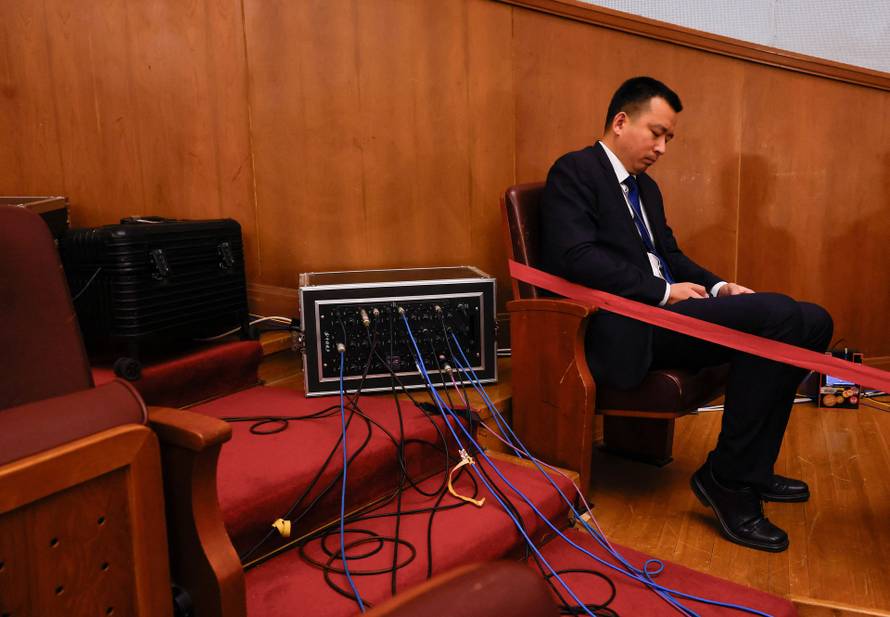 China's NPC opening session at the Great Hall of the People, in Beijing