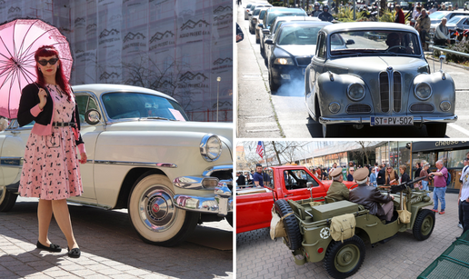 FOTO Ovi oldtimeri su odu&scaron;evili gra&dstrok;ane u Zagrebu i &Scaron;ibeniku
