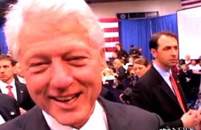 Bill Clinton plakao od sreće nakon suprugine pobjede