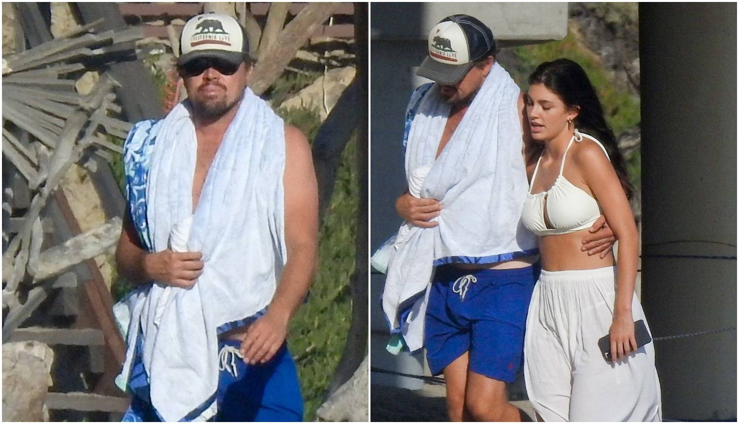 DiCaprio se 'skrivao' po plaži, a svi su gledali u njegovu curu...