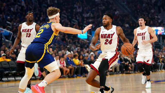 NBA: Miami Heat at Golden State Warriors