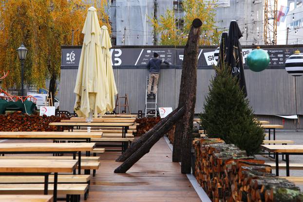 Posljednje pripreme za otvaranje Adventa u Zagrebu