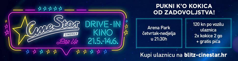 Cinestar uskoro u Zagrebu pokreće 'pop up drive -in' kino