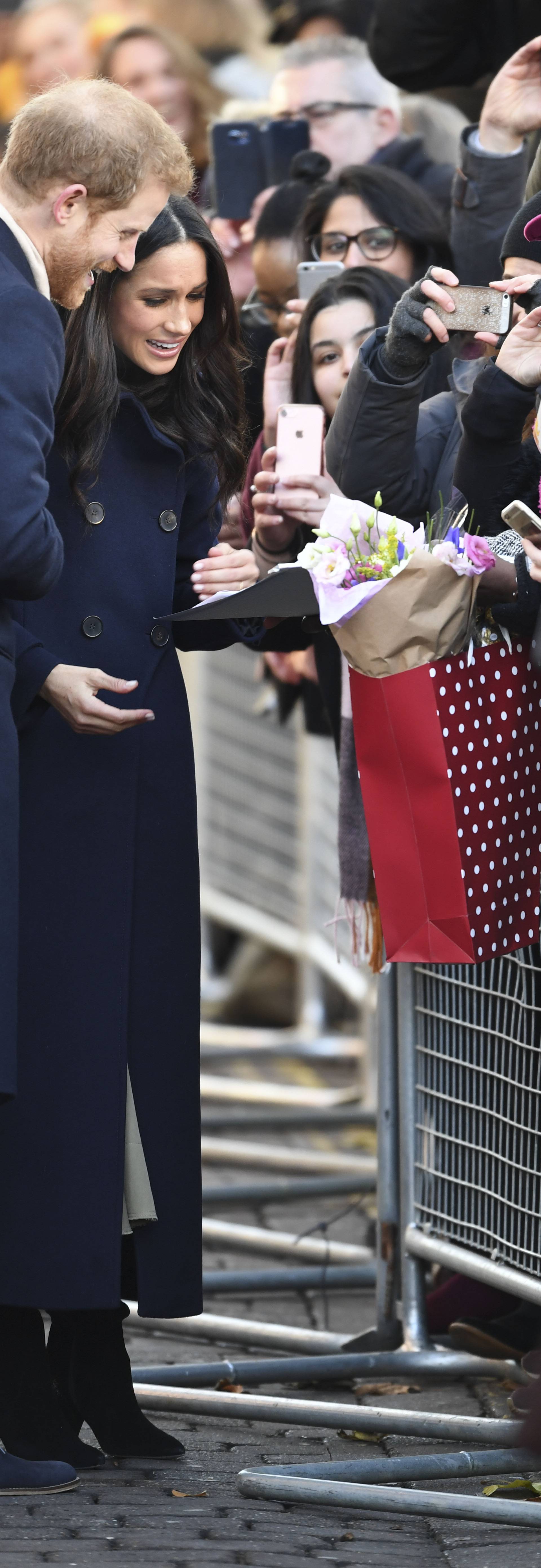 Prince Harry and Meghan Markle Nottingham