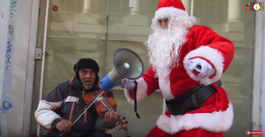 Neopisiva sreća u Zagrebu: Djedica građanima uljepšao dan