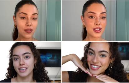 Pogledajte razliku između lica bez šminke i 'no make-up looka'